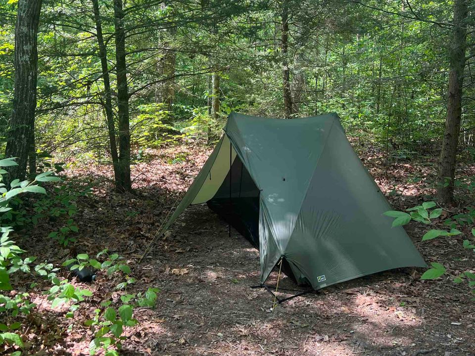 DIY ultralight tent footprint